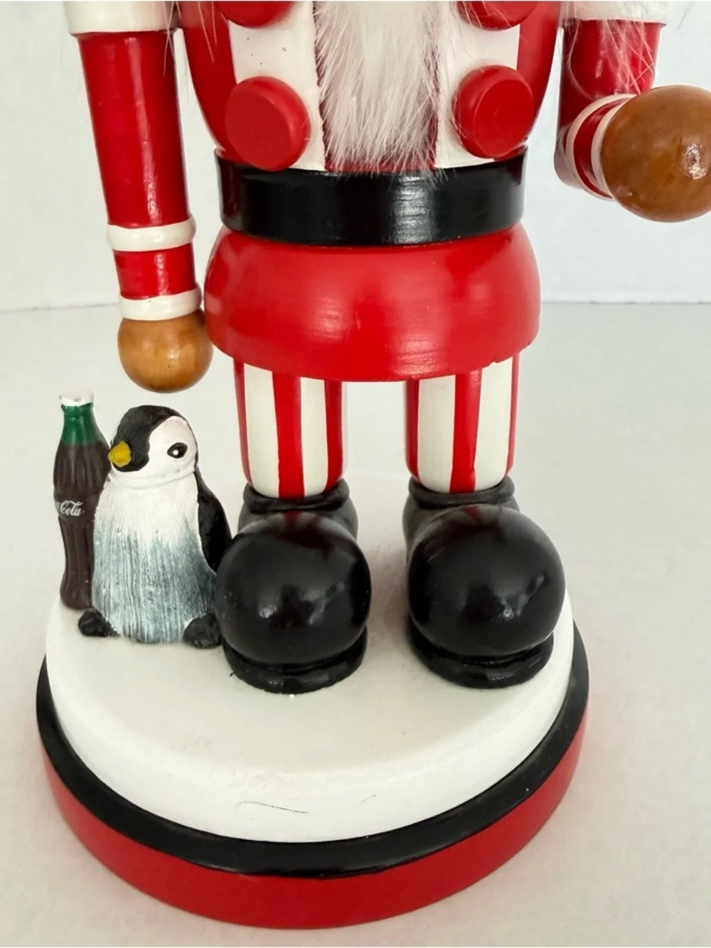 Kurt Adler Coca-Cola Hollywood Nutcracker with Polar Bear Hat 15-Inch - Picture 10 of 17